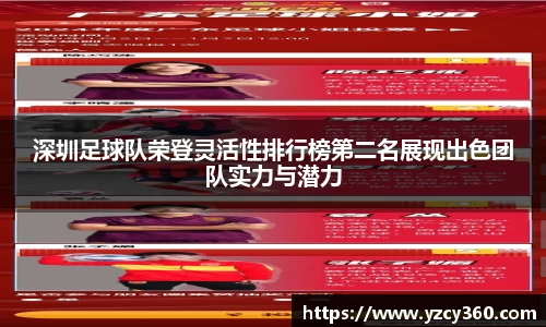 深圳足球队荣登灵活性排行榜第二名展现出色团队实力与潜力